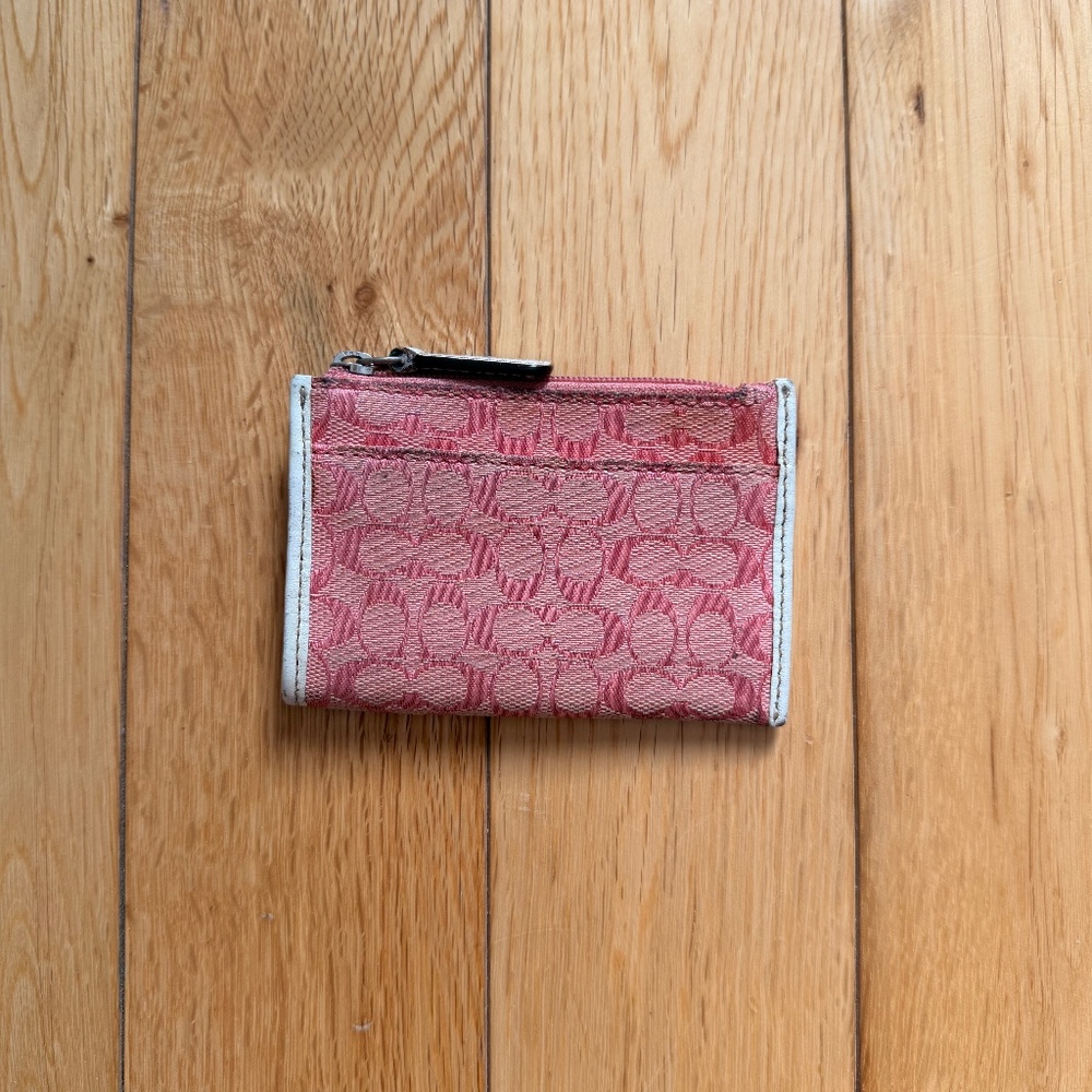 COACH Pink Coin Purse